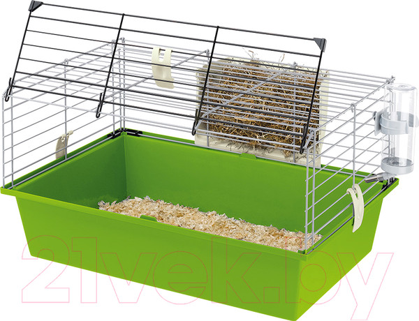 Изображение товара Клетка для грызунов Ferplast Cavie 60 / 57012411W2 (салатовый)