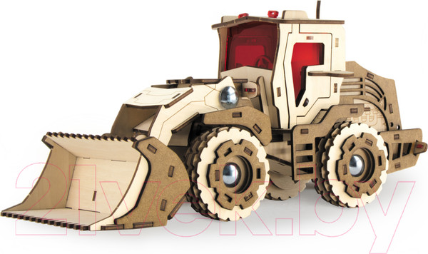 Изображение товара Погрузчик игрушечный Woody Спецтехника. Фронтальный погрузчик / 02635