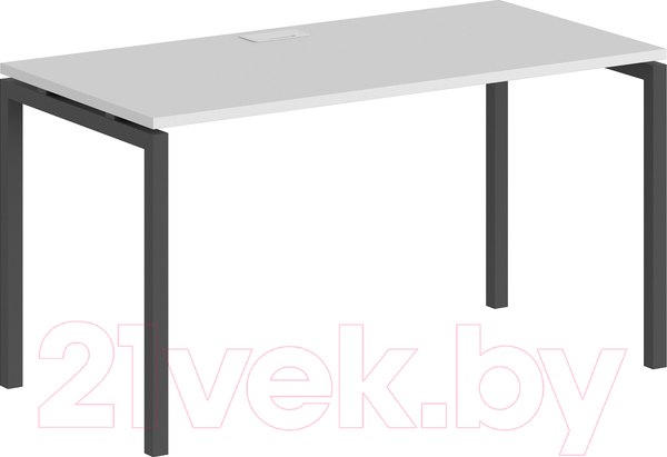 Изображение товара Письменный стол Norden 120x70x75 / SG.204.WH.44.AN (антрацит/белый)