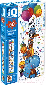 Изображение товара Пазл Айрис-пресс IQ Макси Ростомер. Мой веселый цирк / 9785811272167