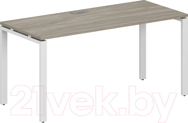 Письменный стол Norden 160x60x75 / SG.203.OL.44.WH (белый/дуб светлый) — фото 3