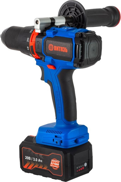 Изображение товара Аккумуляторная дрель-шуруповерт ВИТЯЗЬ ДА-424-2