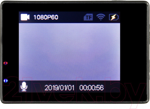 Изображение товара Автомобильный видеорегистратор Digma FreeDrive Action 4K WiFi (черный)