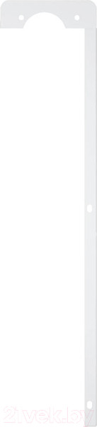 Изображение товара Экран для радиатора ERA Перфорированный 7 ДМЭР (белый)