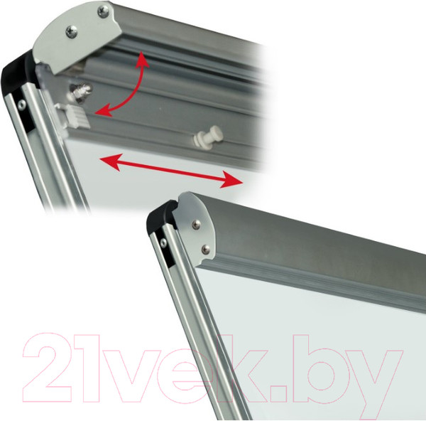 Изображение товара Магнитно-маркерная доска Brauberg Передвижная / 231703