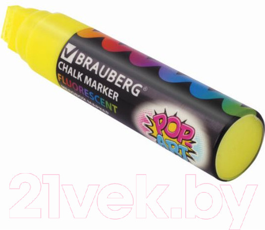 Изображение товара Маркер меловой Brauberg Pop-Art / 151538 (желтый)