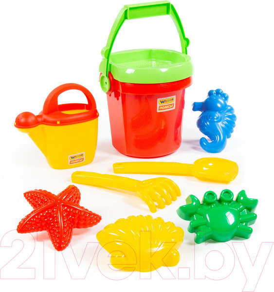 Изображение товара Набор игрушек для песочницы Полесье №414 / 38524
