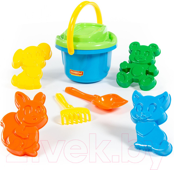 Изображение товара Набор игрушек для песочницы Полесье №195 / 8945