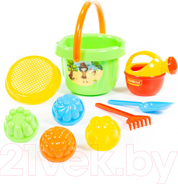 Изображение товара Набор игрушек для песочницы Полесье №206 / 4382