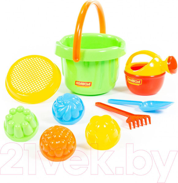 Изображение товара Набор игрушек для песочницы Полесье №206 / 4382