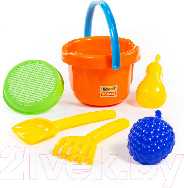 Изображение товара Набор игрушек для песочницы Полесье №417 / 38555