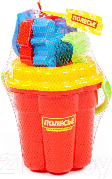 Изображение товара Набор игрушек для песочницы Полесье №76 / 4758