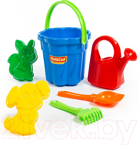 Изображение товара Набор игрушек для песочницы Полесье №95 / 7254