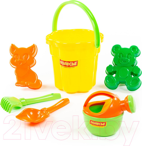 Изображение товара Набор игрушек для песочницы Полесье №166 / 4986