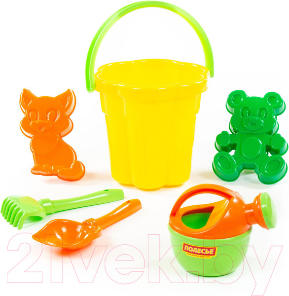 Изображение товара Набор игрушек для песочницы Полесье №166 / 4986