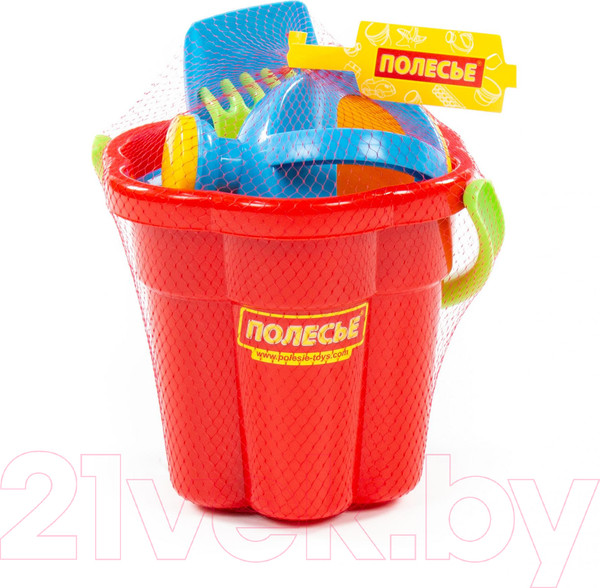 Изображение товара Набор игрушек для песочницы Полесье №166 / 4986