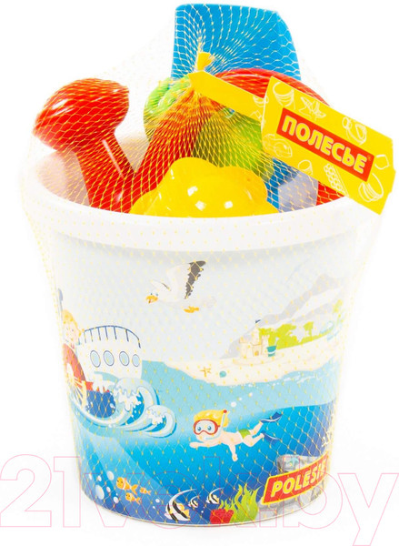 Изображение товара Набор игрушек для песочницы Полесье №124 / 9111