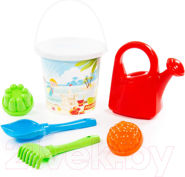 Изображение товара Набор игрушек для песочницы Полесье №124 / 9111