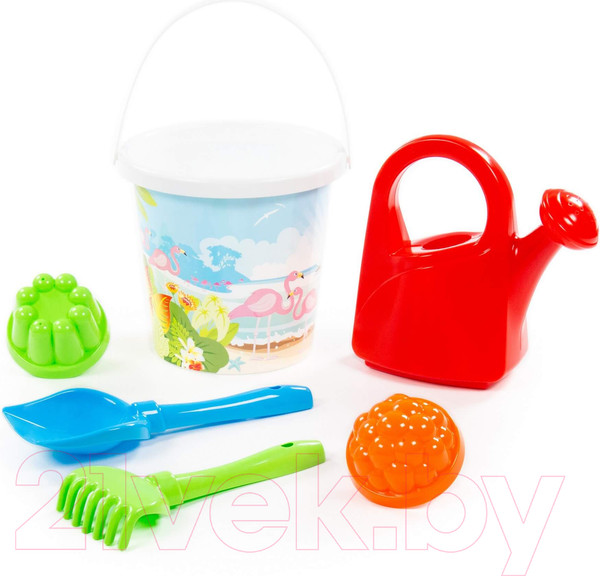 Изображение товара Набор игрушек для песочницы Полесье №124 / 9111