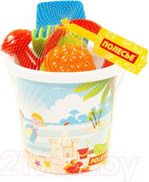 Изображение товара Набор игрушек для песочницы Полесье №124 / 9111