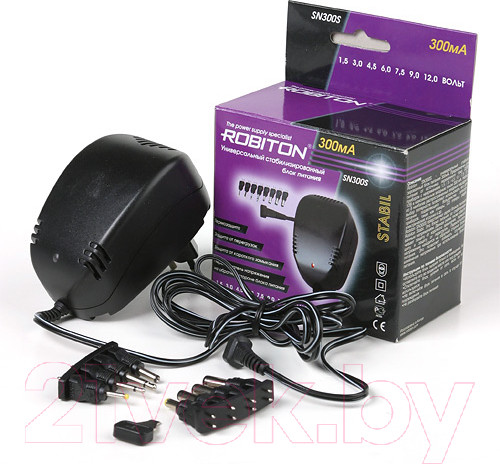 Изображение товара Адаптер питания сетевой Robiton SN1000S BL1