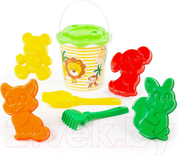 Изображение товара Набор игрушек для песочницы Полесье №137 / 2821