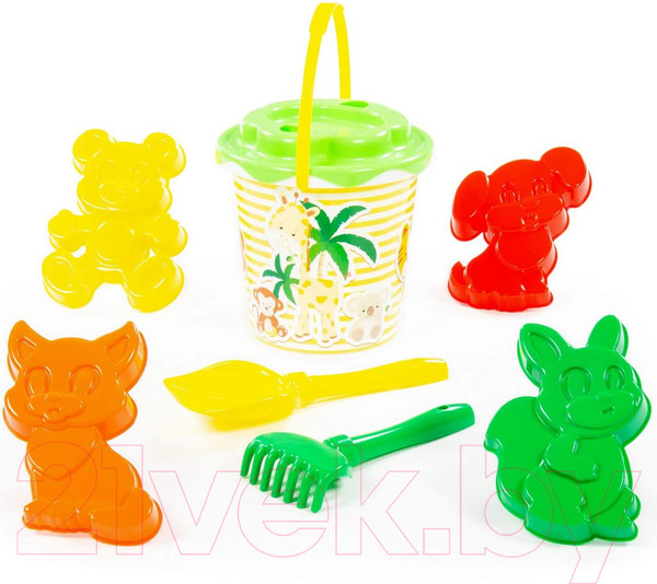 Изображение товара Набор игрушек для песочницы Полесье №137 / 2821