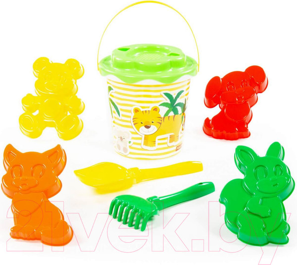 Изображение товара Набор игрушек для песочницы Полесье №137 / 2821