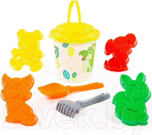 Изображение товара Набор игрушек для песочницы Полесье №137 / 2821