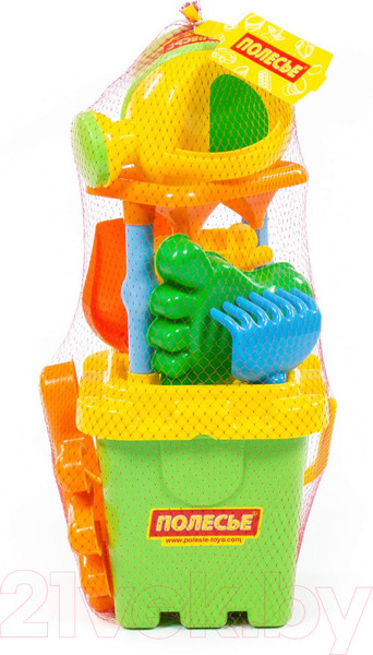 Изображение товара Набор игрушек для песочницы Полесье №286 / 35486