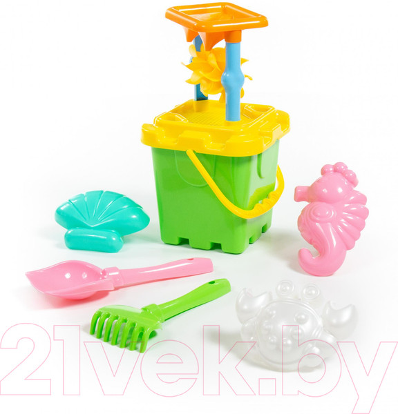 Изображение товара Набор игрушек для песочницы Полесье №283 / 35455