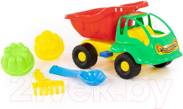 Изображение товара Набор игрушек для песочницы Полесье Самосвал Муравей №58 / 3317
