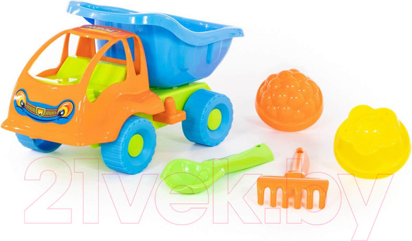 Изображение товара Набор игрушек для песочницы Полесье Самосвал Муравей №58 / 3317