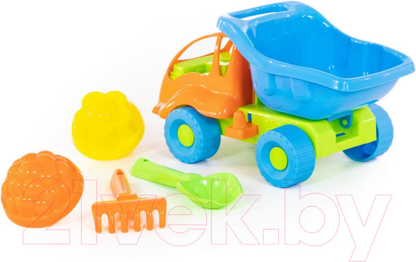 Изображение товара Набор игрушек для песочницы Полесье Самосвал Муравей №58 / 3317