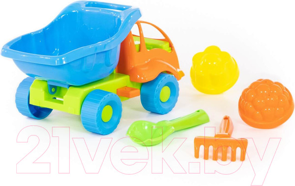 Изображение товара Набор игрушек для песочницы Полесье Самосвал Муравей №58 / 3317