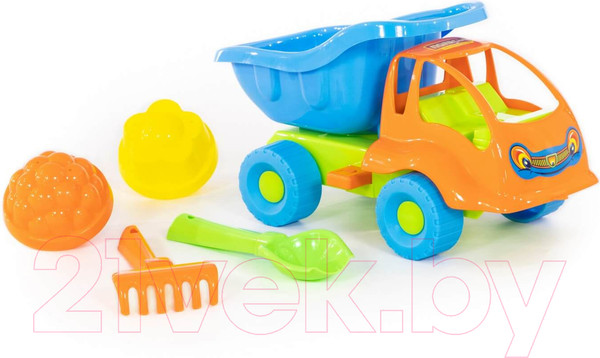 Изображение товара Набор игрушек для песочницы Полесье Самосвал Муравей №58 / 3317