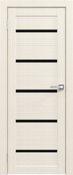 Изображение товара Дверь межкомнатная Юни Амати 01М 70x200 (черное стекло/эшвайт)