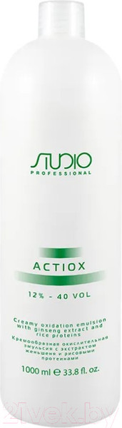 Изображение товара Эмульсия для окисления краски Kapous Studio Professional ActiOx экстрактом женьшеня и протеинами 12% (1л)