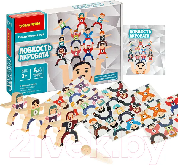 Изображение товара Развивающая игра Bondibon Ловкость акробата / ВВ5057