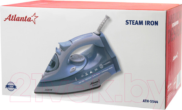 Изображение товара Утюг Atlanta ATH-5544 (голубой)