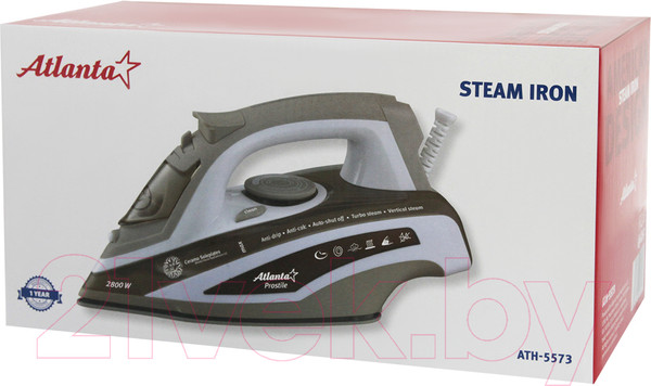 Изображение товара Утюг Atlanta ATH-5573 (коричневый)