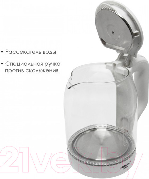 Изображение товара Электрочайник Atlanta ATH-2466 (белый)