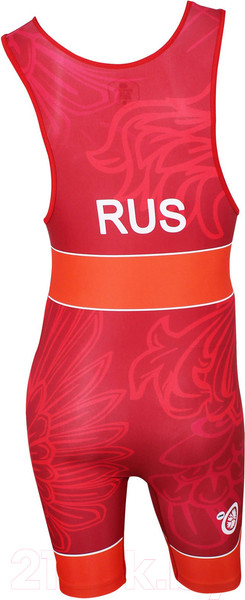 Изображение товара Трико для единоборств BoyBo Profi Gerb (XXXS, красный)