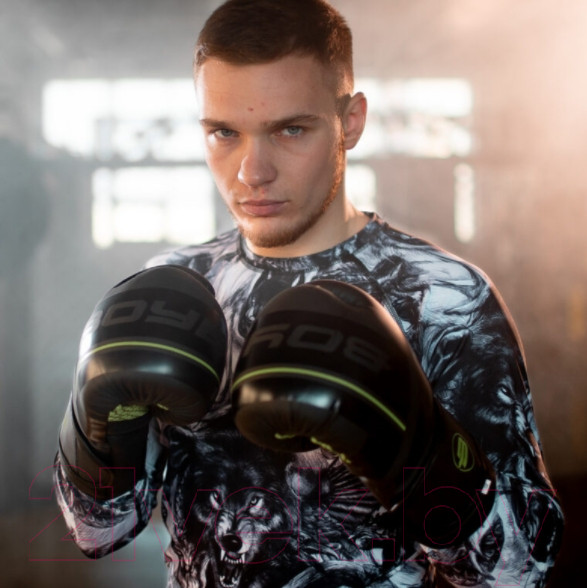 Изображение товара Боксерские перчатки BoyBo B-Series (16oz, зеленый)