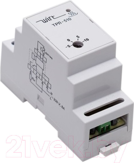 Изображение товара Терморегулятор для теплого пола Wirt ТРЛ-510