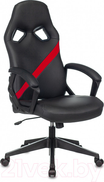 Изображение товара Кресло геймерское Бюрократ Zombie Driver (черный/красный)