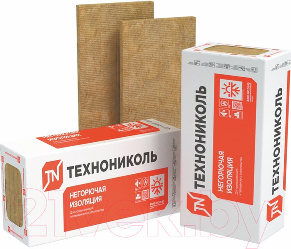 Изображение товара Минеральная вата Технониколь Технофас Оптима 1200x600x100 (3шт в упаковке)