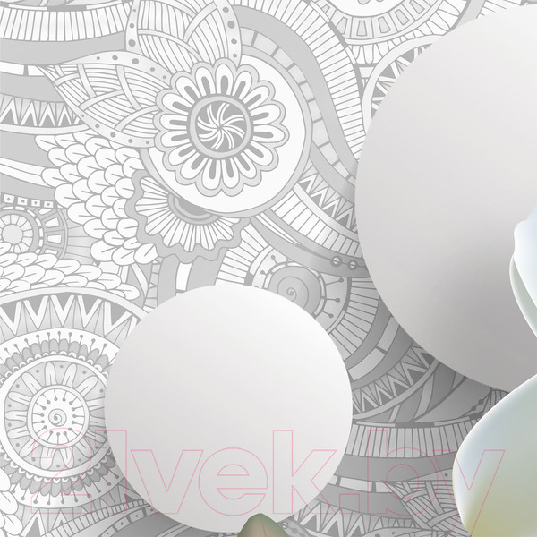 Изображение товара Фотообои листовые Citydecor Цветочная абстракция 7 3D (500x254)