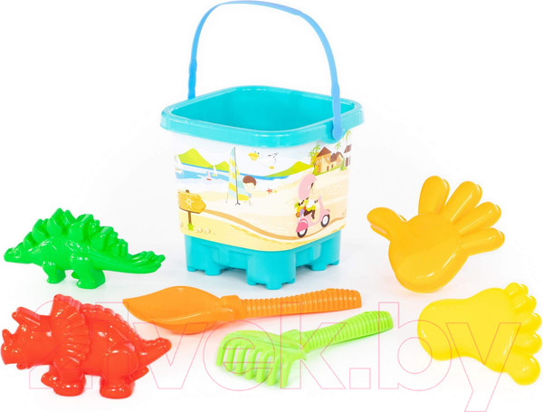 Изображение товара Набор игрушек для песочницы Полесье №595 / 62499