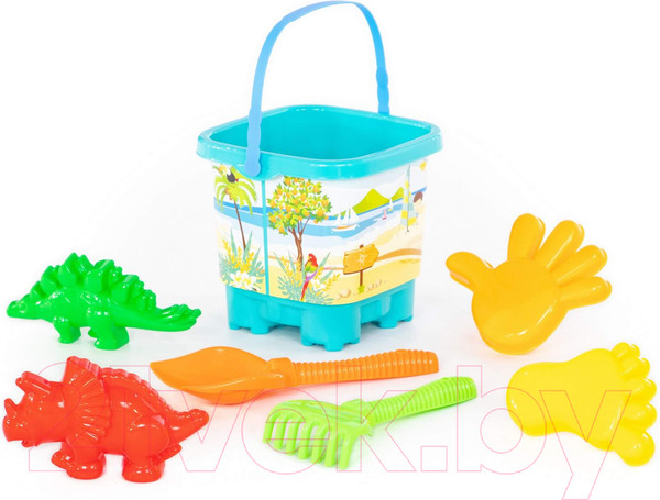 Изображение товара Набор игрушек для песочницы Полесье №595 / 62499